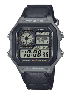 Casio Casio Ρολόι AE-1200WHUB-8AVEF Μαύρο