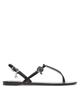 KARL LAGERFELD KARL LAGERFELD Szandál Jelly KL80002G Fekete