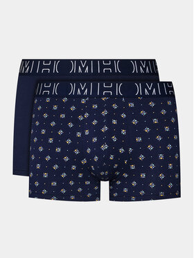 HOM HOM Set od 2 para bokserica 402809 Tamnoplava