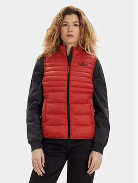 Aeronautica Militare Aeronautica Militare Αμάνικο Μπουφάν 241AB2143DCT3246 Κόκκινο Regular Fit