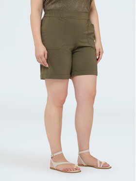 Fiorella Rubino Fiorella Rubino Pantaloni di tessuto P041L002399N035 Verde Regular Fit