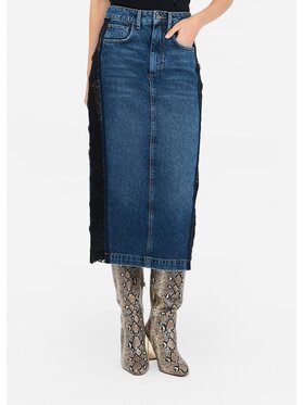 Liu Jo Liu Jo Gonna midi UF5217D029078940 Celeste Regular Fit