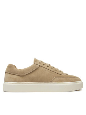 Calvin Klein Calvin Klein Sneakersy Lace Up Suede HM0HM01792 Beżowy
