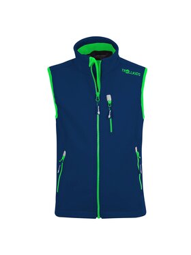 Trollkids Trollkids Kamizelka 306-120 Granatowy Regular Fit