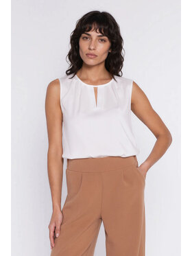 NIFE NIFE Halenka B225 Krémová Regular Fit