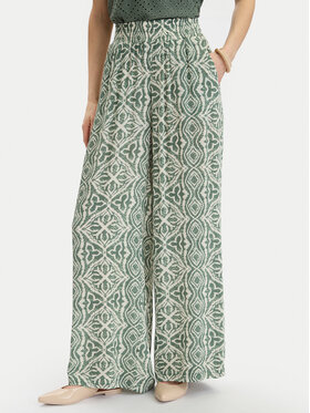 Vero Moda Vero Moda Stoffhose Menny 10282478 Grün Wide Leg