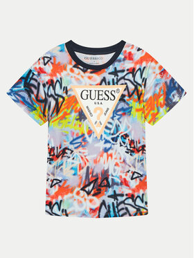 Guess Guess T-shirt L4GI08 K8HM3 Multicolore Regular Fit