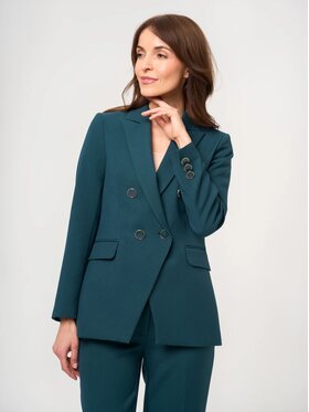 Willsoor Willsoor Marynarka 68211 Zielony Slim Fit