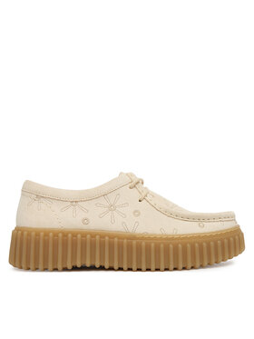 Clarks Clarks Félcipő Torhill Bee 26186297 Ekru