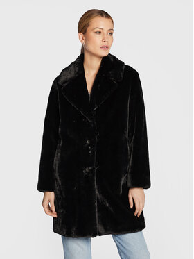 Blugirl Blumarine Blugirl Blumarine Кожено палто RF2081-E0821 Черен Regular Fit