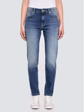 BIG STAR BIG STAR Jeansy MAGGIE_546_190 Granatowy Regular Fit