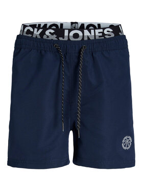 Jack&Jones Junior Kopalne Hlače 12228535 Mornarsko Modra Regular Fit