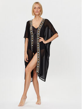 Selmark Selmark Kimono BC073 Čierna Regular Fit