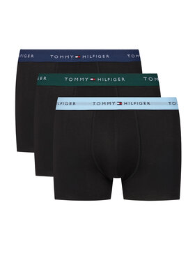 Tommy Hilfiger Tommy Hilfiger Komplektas: 3 poros trumpikių UM0UM02763 Juoda