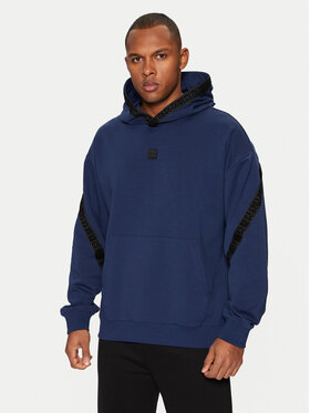 HUGO HUGO Bluză Dagarito 50521429 Bleumarin Relaxed Fit