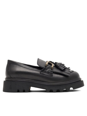 Badura Badura Loafersy 22SS24 Czarny