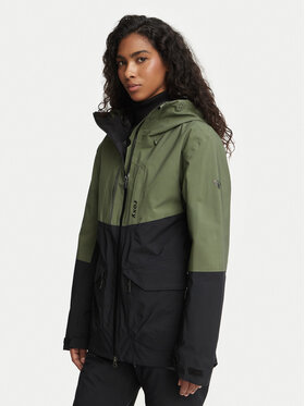 Roxy Roxy Lyžiarska bunda GORE-TEX Stretch Purelines Jk ERJTJ03506 Čierna Regular Fit