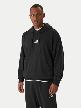 adidas adidas Pulóver Essentials Feel Cozy JE3849 Fekete Regular Fit