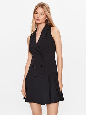 DKNY DKNY Kleid für den Alltag DD3E1962 Schwarz Slim Fit