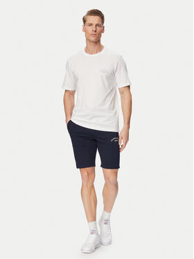 Jack & Jones Jack & Jones Sada T-shirt a šortky College 12298226 Bílá Regular Fit