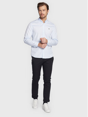 Lacoste Košulja CH1843 Plava Slim Fit