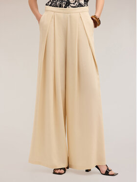 Motivi Motivi Pantaloni di tessuto P032Q004006N011 Écru Over Fit