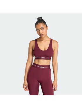 adidas adidas Biustonosz sportowy 158738 Czerwony