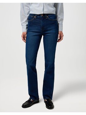Wrangler Wrangler Jeansy STRAIGHT Niebieski Straight Leg