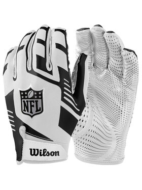 Wilson Wilson Guanti da donna Wilson NFL Stretch Fit Receivers Gloves Bianco