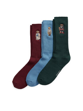 Polo Ralph Lauren Polo Ralph Lauren 3er-Set hohe Herrensocken 449P04718001 Bunt