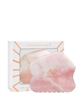 Crystallove Crystallove Kwarc różowy Kamień Gua Sha