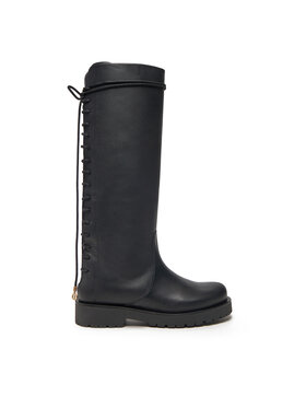 TWINSET TWINSET Ботуши 242TGT164 Черен