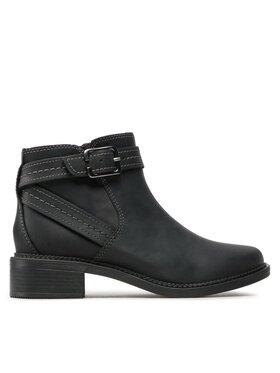 Clarks Clarks Μποτάκια Maye Strap 261680754 Μαύρο