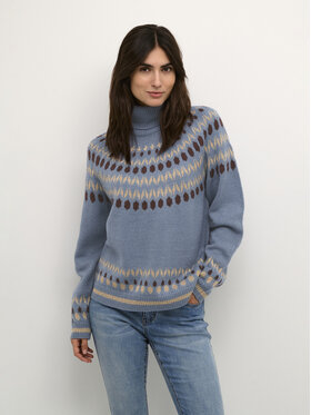 Culture Culture Džemper Cuthurid 50109941 Plava Relaxed Fit