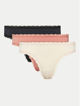 Guess Guess Set 3 perechi de chiloți de damă clasici O4YG05 KBS50 Colorat