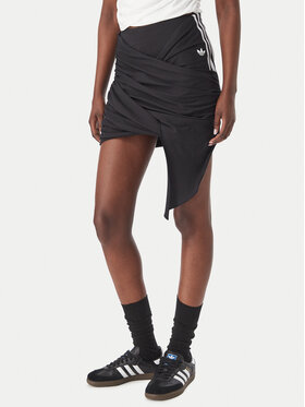 adidas adidas mini svārki Adiluna Season 2 X Jennie Wrap-Around Skirt LD8930 Melns Regular Fit