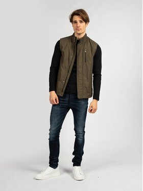 Geox Geox Γιλέκο M0220E T2473 | Vincit Gilet Χακί Regular Fit