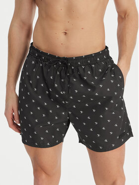 Calvin Klein Swimwear Calvin Klein Swimwear Plaukimo šortai LV00N61027 Juoda Regular Fit