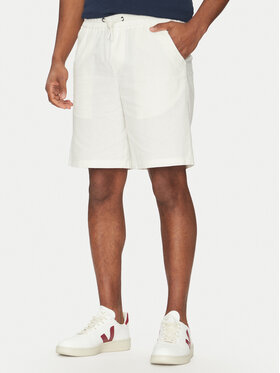 Blend Blend Pantaloncini di tessuto 20718409 Bianco Regular Fit