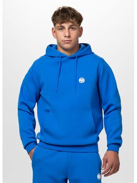 PITBULL PITBULL Bluza CHARGER SMALL LOGO Niebieski Regular Fit