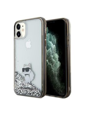 KARL LAGERFELD KARL LAGERFELD Etui na telefon iPhone 11 / Xr Przezroczysty