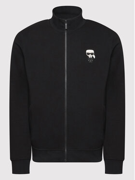 KARL LAGERFELD Jopa Sweat Zip 705895 500900 Črna Regular Fit