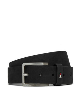 Tommy Hilfiger Tommy Hilfiger Curea pentru Bărbați Oliver Nubuck 3.5 AM0AM13019 Negru