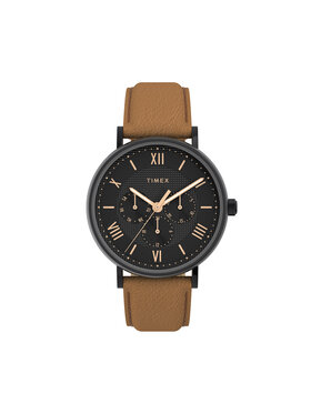 Timex Timex Ročna ura Dress Southview TW2V91600 Rjava