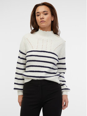 Orsay Orsay Sweter 1000105575000__XL Beżowy A-Line Fit