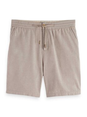 Scotch & Soda Scotch & Soda Szorty materiałowe 28164 Szary Comfort Fit