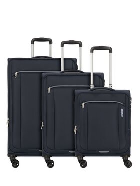 American Tourister American Tourister Komplet walizek 321342 Błękitny