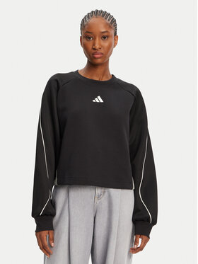 adidas adidas Sweatshirt Stadium 3-Stripes JL6996 Schwarz Loose Fit