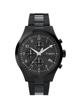 Timex Timex Zegarek TW2Y01600 Czarny