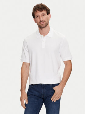 Bugatti Bugatti Poloshirt 8150 95030 Weiß Regular Fit